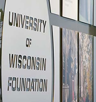 About Us An inside view of the UW Foundation lobby.