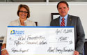 Alliant Energy Foundation presents a check to UW Foundation