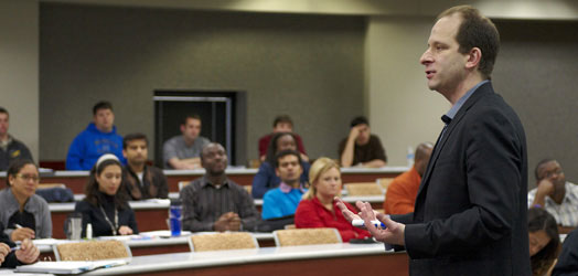 Presenting at the Wisconsin School of Business Presenting at the Wisconsin School of Business