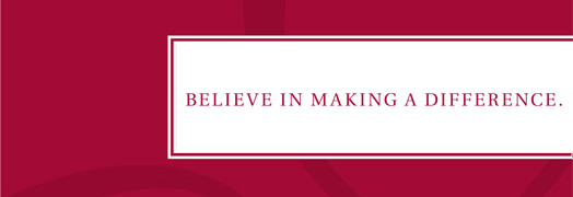 Believe in Making a Difference