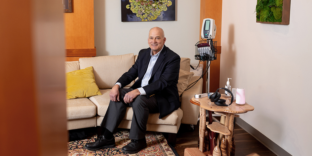 UW–Madison pharmacy professor Paul Hutson