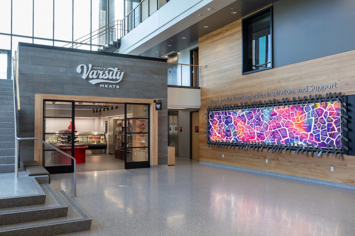 Varsity Meats at the new Meat Science building