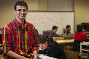 Vikram Adhikarla is the recipient of the Joseph Dillinger Award for Teaching Excellence.