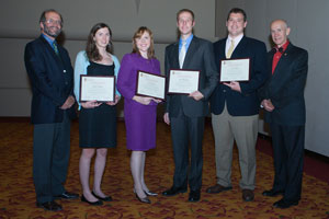 Charles Russell Bardeen Fourth Year Student award winners