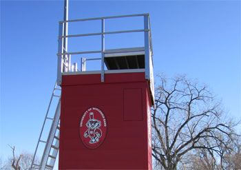 UW Marching Band Tower