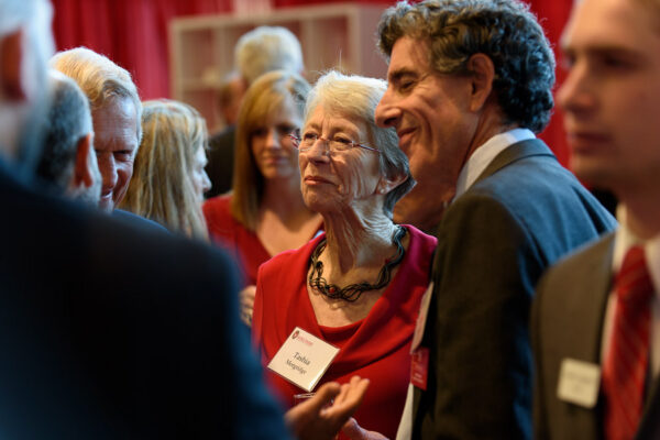 Tashia Morgridge and Doctor Richard Davidson