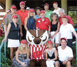 John & Janice Carey with family members and Bucky at the 2011 Head & Neck Cancer golf outing. John & Janice Carey with family members and Bucky at the 2011 Head & Neck Cancer golf outing.