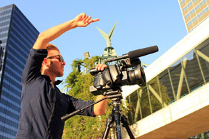 Logan Cascia directs video production for Cascia Films