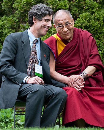 Richard Davidson and the Dalai Lama Richard Davidson and the Dalai Lama