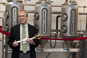 Scott Rankin at MillerCoors ribbon cutting