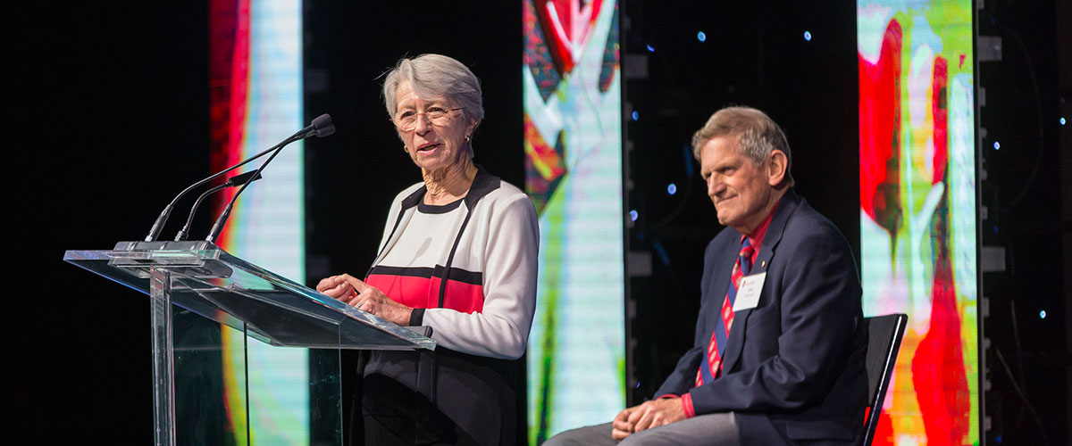 John ’55 and Tashia ‘55 Morgridge