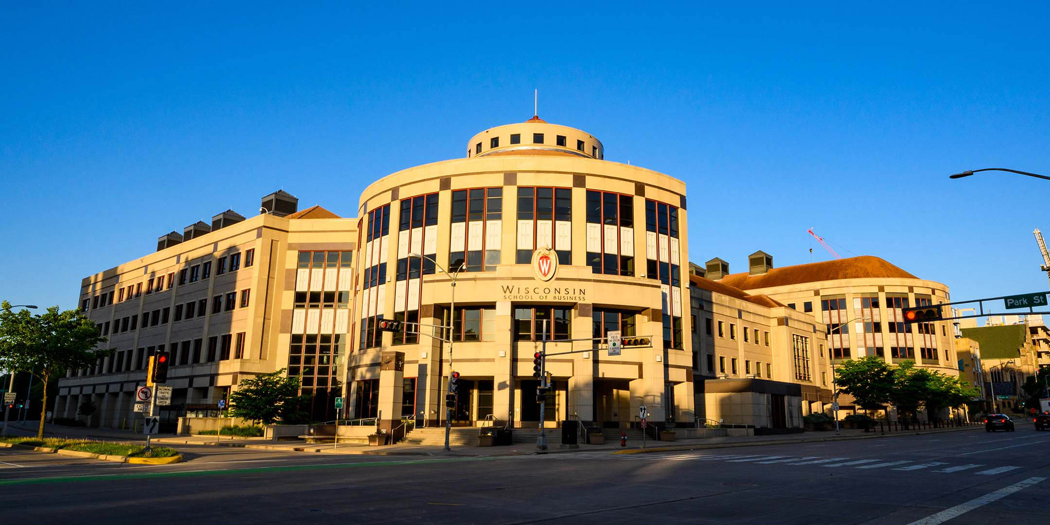 Grainger Hall is pictured at the University of Wisconsin-Madison on May 29, 2020. The building is home to the Wisconsin School of Business.